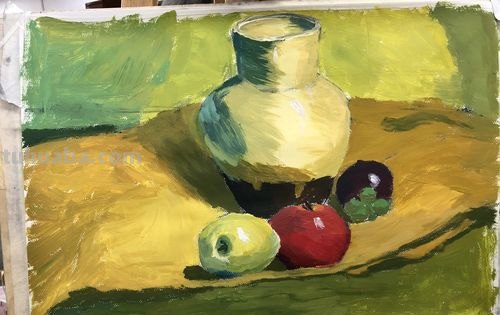 色彩画素描及色彩画素描画：如何用色彩让素描更生动 