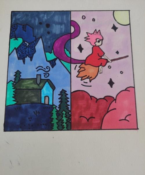 冷暖色彩构成图片大全及冷暖色彩构成图片大全对比 