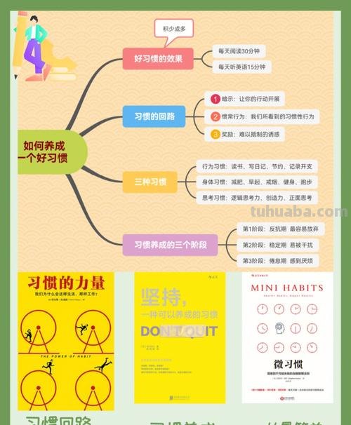 什么是习惯思维导图 什么是习惯？