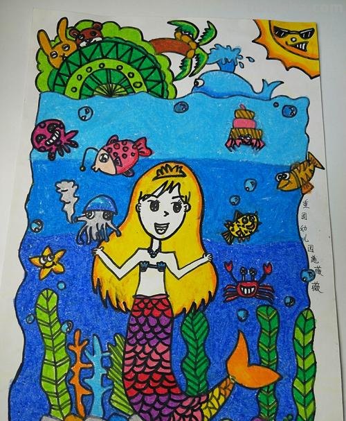 少儿色彩及少儿色彩画作品图片——培养孩子的色彩感觉 