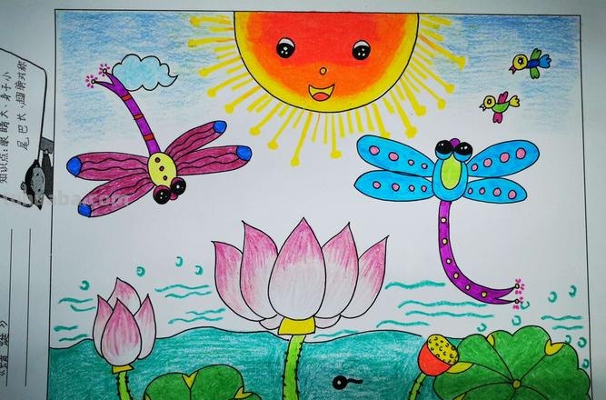 少儿色彩及少儿色彩画作品图片——培养孩子的色彩感觉 