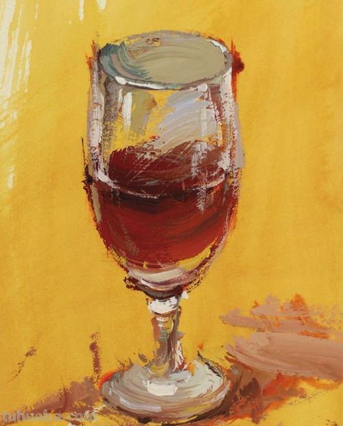 【缤纷酒杯】——探究酒杯色彩及酒杯色彩静物 