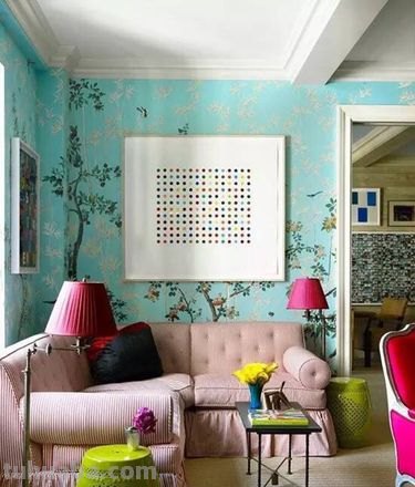 打造个性化家居，色彩墙纸及色彩壁纸的选择与搭配 