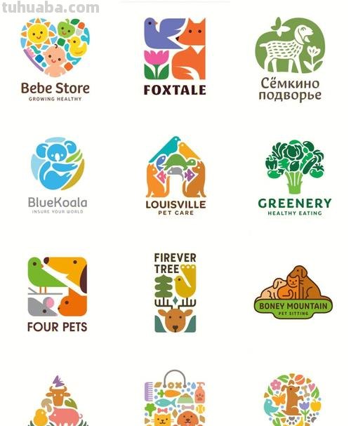 色彩logo及色彩logo图片的设计与应用 