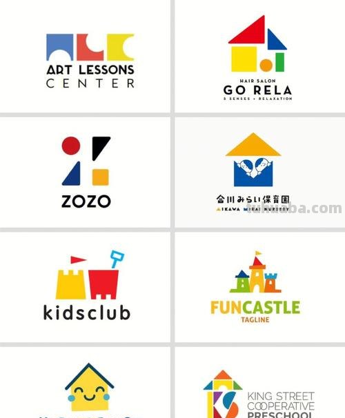 色彩logo及色彩logo图片的设计与应用 