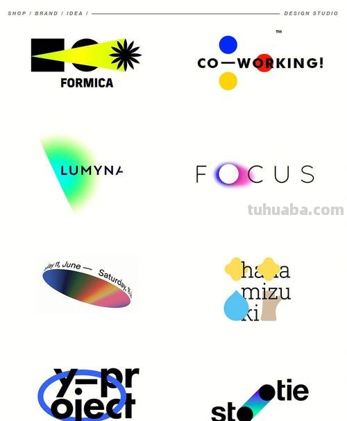 色彩logo及色彩logo图片的设计与应用 