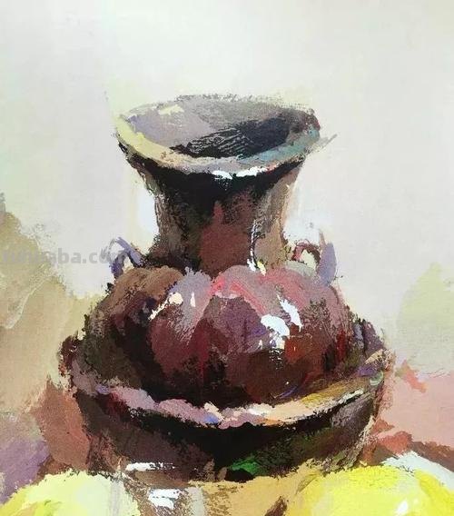 如何用色彩画罐子调色？ 