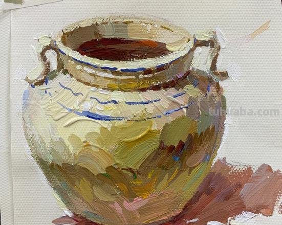 如何用色彩画罐子调色？ 