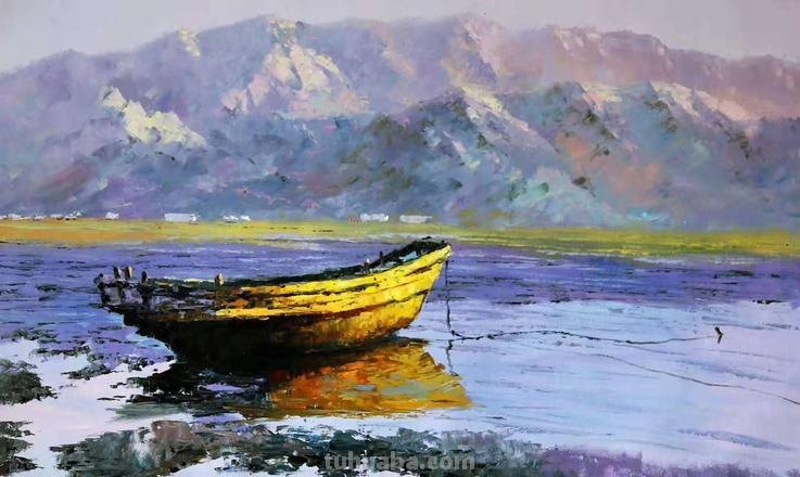 色彩风景船只，如何用绘画表达美妙的自然之美？ 