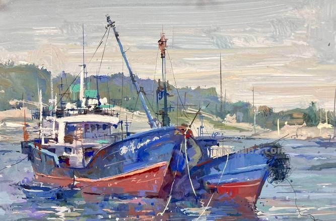 船色彩风景的魅力及临摹技巧 