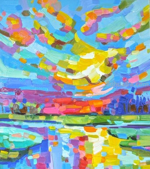 色彩混色实训总结——让画作更加绚丽多彩 