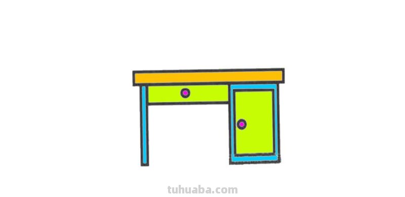 书桌的简笔画怎么画 怎样画桌子？