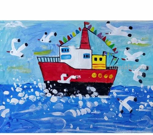 船色彩画及船色彩画法——打造绚丽多彩的海上世界 