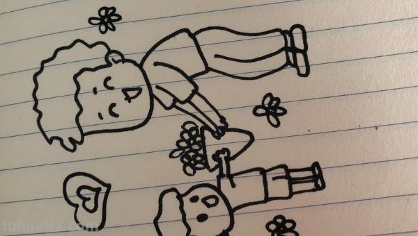 怎么画爸爸的简笔画 画一个简单的爸爸？