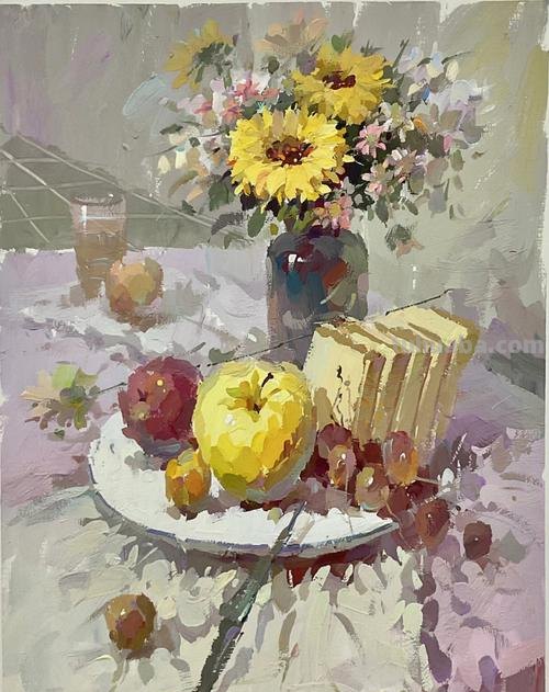 色彩花静物及色彩花静物教学视频全集 