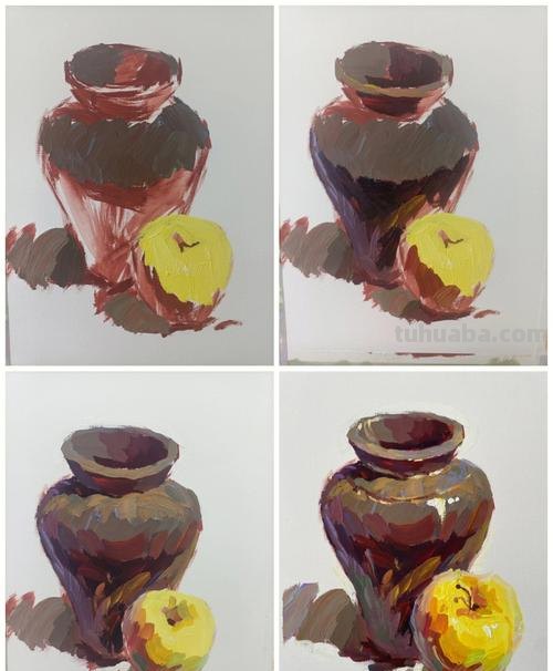 罐子色彩画及其绘画方法