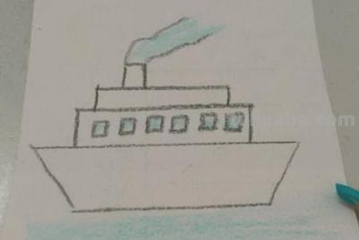 船的简笔画怎么画 轮船画法教程。如何画轮船，怎么画轮船？简笔画？