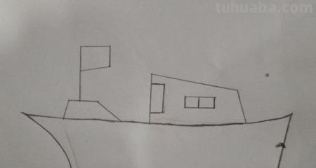 船的简笔画怎么画 轮船画法教程。如何画轮船，怎么画轮船？简笔画？
