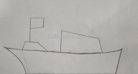 船的简笔画怎么画 轮船画法教程。如何画轮船，怎么画轮船？简笔画？