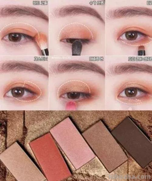 眼影色彩搭配及眼影色彩搭配的原则 