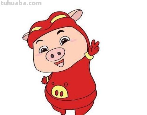 猪猪侠怎么画简笔画 一二三年级的画猪猪侠？
