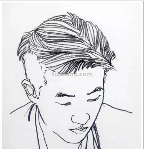 线条感速写 怎样画速写才能线条流畅？还有五官以及头发怎么画？