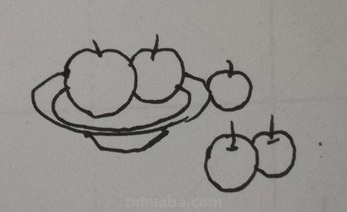 橘子的简笔画怎么画 橘子画画？