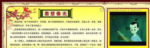 凿壁偷光主要内容 凿壁偷光主要内容概括