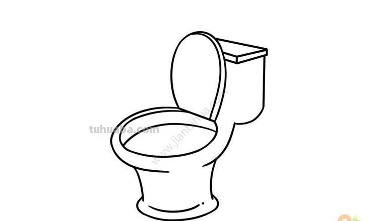马桶的简笔画怎么画 儿童简单马桶剪纸？