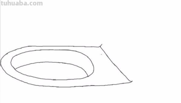 马桶的简笔画怎么画 儿童简单马桶剪纸？