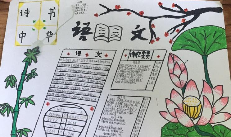 语文的手抄报怎么画 做语文手抄报？