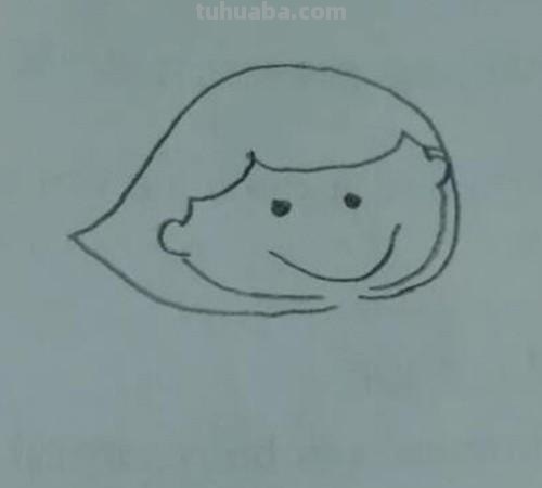 怎么画女生卡通彩铅 卡通人物女孩彩色简笔画怎么画？