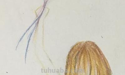 怎么画女生卡通彩铅 卡通人物女孩彩色简笔画怎么画？