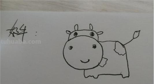 彩铅老牛图片怎么画 一招学会画牛？