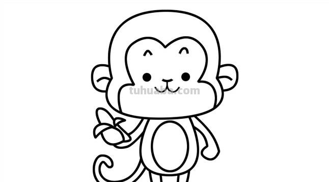 怎么画小猴子简笔画 简笔画小猴子的画法？