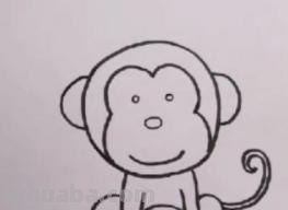 怎么画小猴子简笔画 简笔画小猴子的画法？