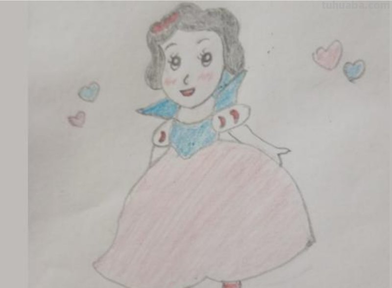 灰姑娘怎么画简笔画 白雪公主简笔画怎么画？