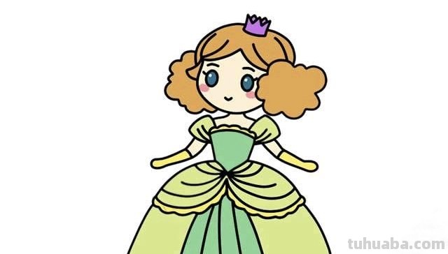灰姑娘怎么画简笔画 白雪公主简笔画怎么画？