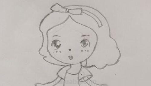 灰姑娘怎么画简笔画 白雪公主简笔画怎么画？