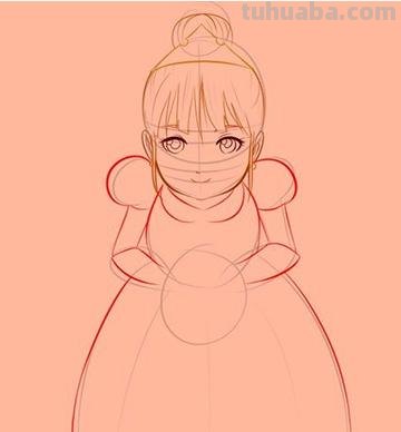 灰姑娘怎么画简笔画 白雪公主简笔画怎么画？