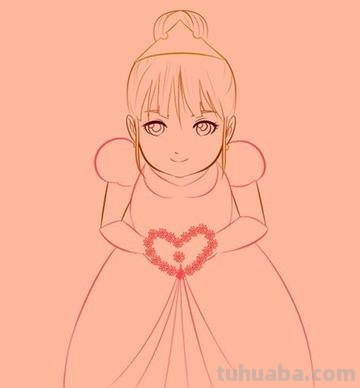 灰姑娘怎么画简笔画 白雪公主简笔画怎么画？