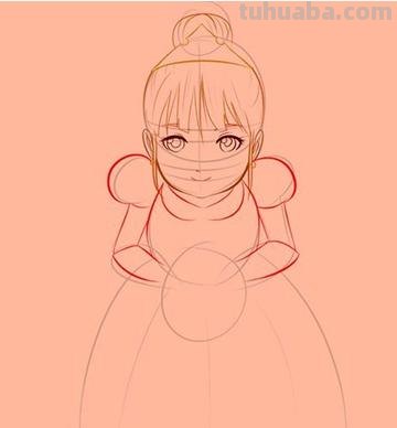 灰姑娘怎么画简笔画 白雪公主简笔画怎么画？