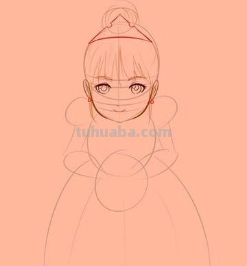 灰姑娘怎么画简笔画 白雪公主简笔画怎么画？