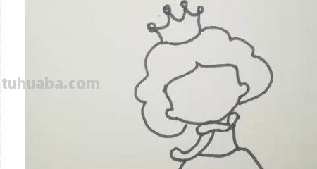 灰姑娘怎么画简笔画 白雪公主简笔画怎么画？