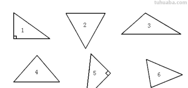 钝角一定比锐角大,直角一定比钝角小对吗