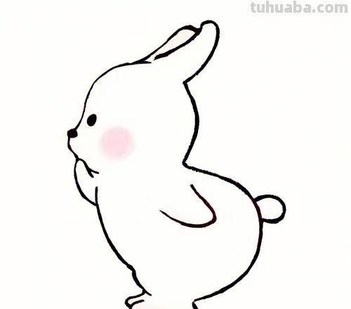 儿童简笔画兔子怎么画 最简单的简笔画小兔子怎么画？