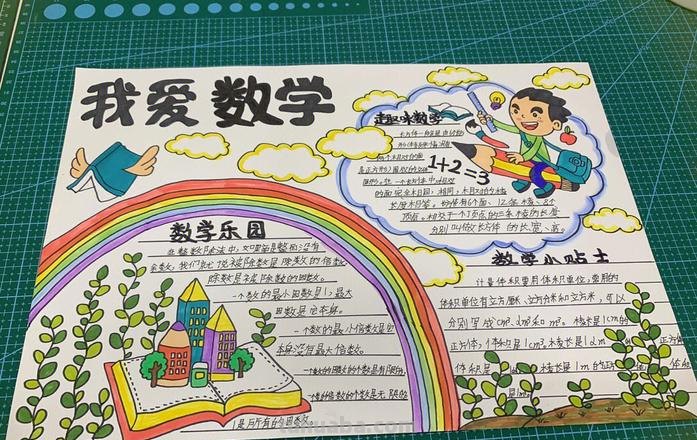 什么是数学手抄报素材 数学手抄报内容怎么写？