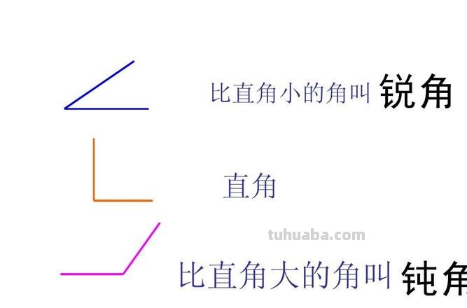 直角比锐角大还是小 直角比锐角大还是小?