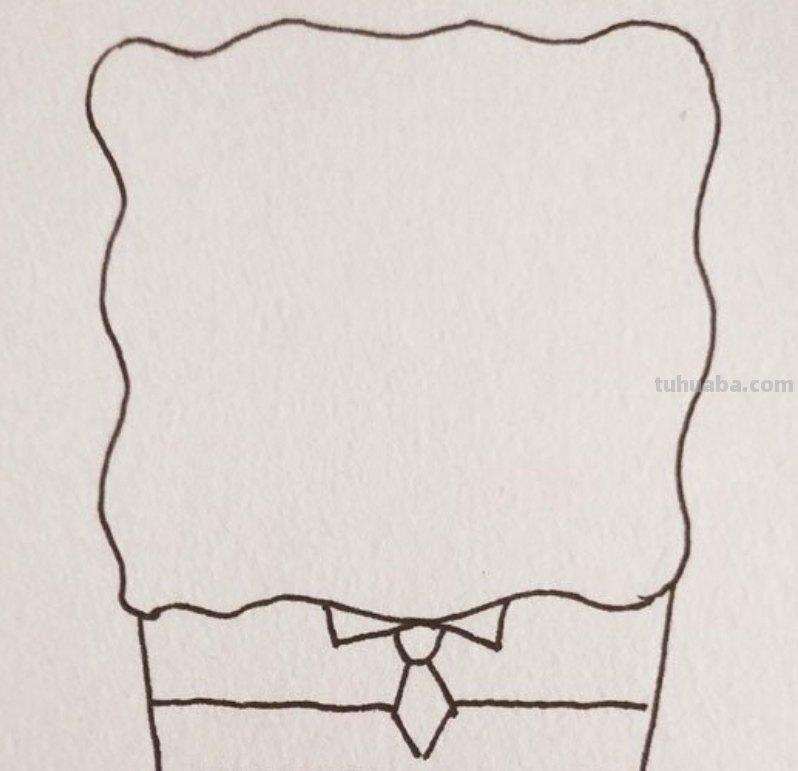 海绵宝宝怎么画简笔画 海绵宝宝简笔卡通画？