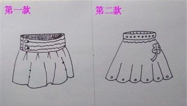 公主裙子怎么画简笔画 如何画裙子？